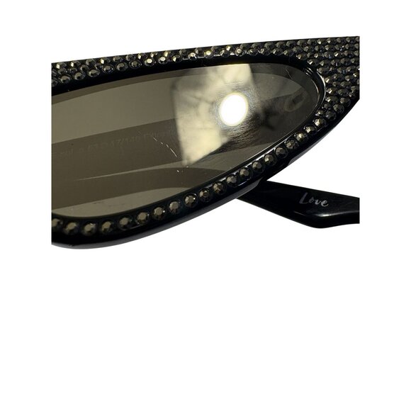 Andy Wolf Florence Sunglasses in Black Crystal